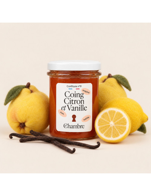 Confiture Coing Citron Vanille | La Chambre