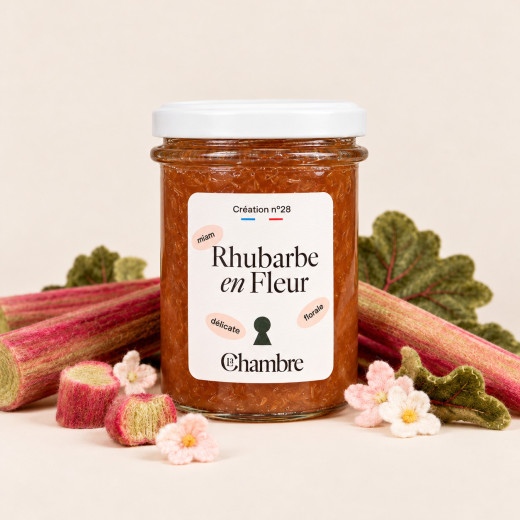 Rhubarb & Geranium Jam | La Chambre