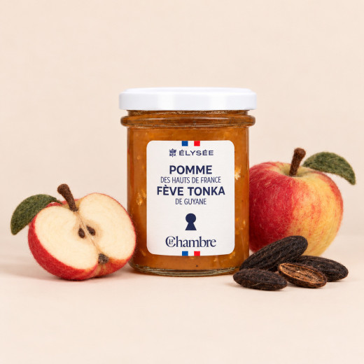 Confiture Pomme fève Tonka | La Chambre x Elysée