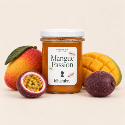 Confiture Mangue Passion Bio | La Chambre