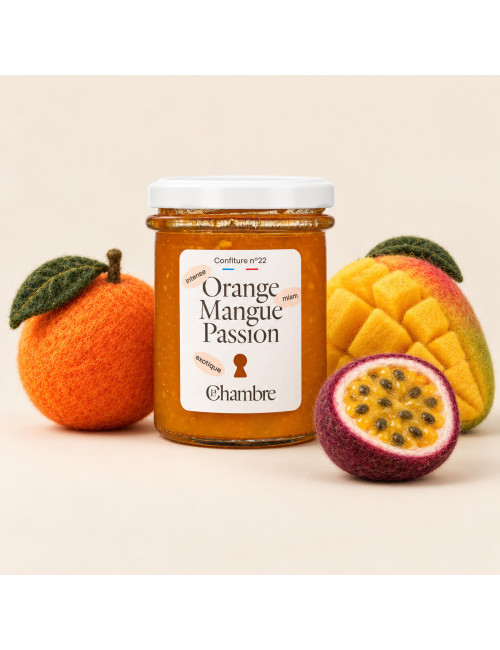 Orange, Mango & Passion Fruit Jam | La Chambre