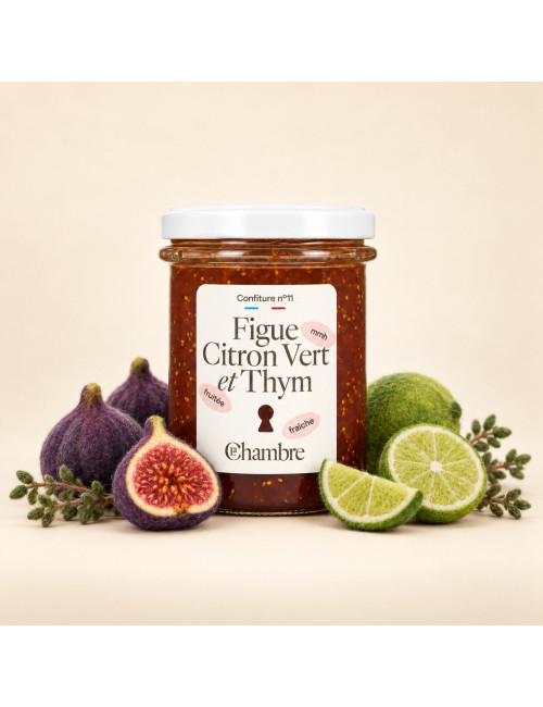 Fig Lime Thyme Jam with subtle, refined flavours | La Chambre