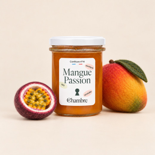 Confiture Mangue Passion Bio | La Chambre