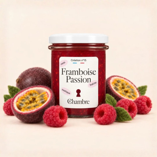 Passion Raspberry with seeds and 58% fruit | La Chambre