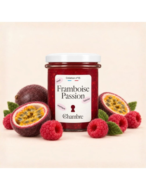 Passion Raspberry with seeds and 58% fruit | La Chambre