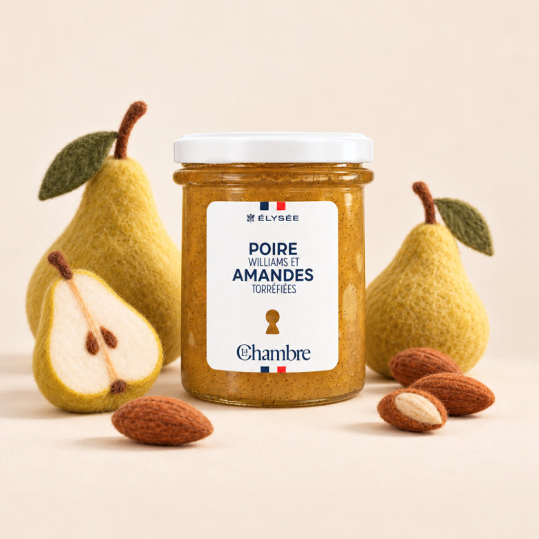 Pear Williams Jam & Roasted Almonds | La Chambre