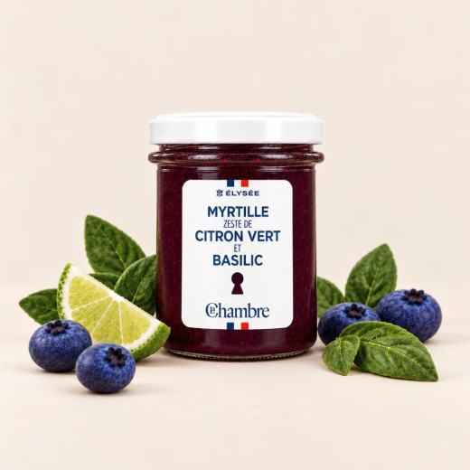 Blueberry, Lime & Basil Jam, Élysée | La Chambre