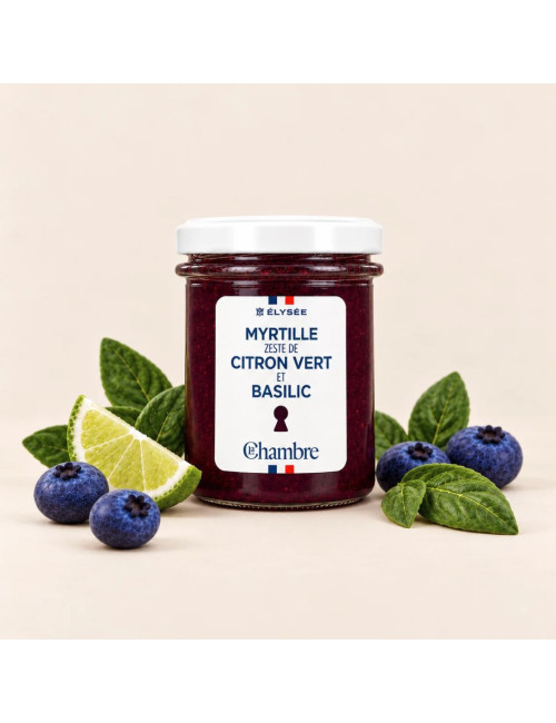 Blueberry, Lime & Basil Jam, Élysée | La Chambre
