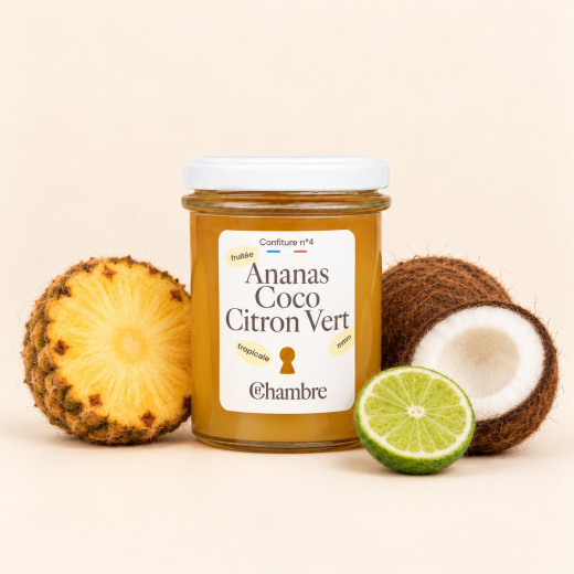 Confiture Ananas Coco Citron Vert | La Chambre