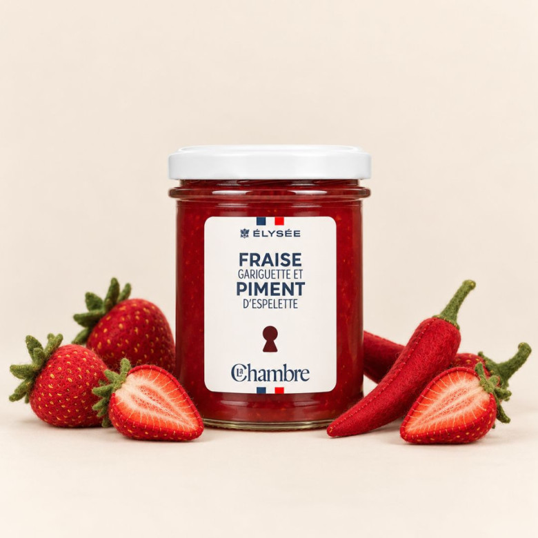 Strawberry & Espelette Jam, Élysée | La Chambre