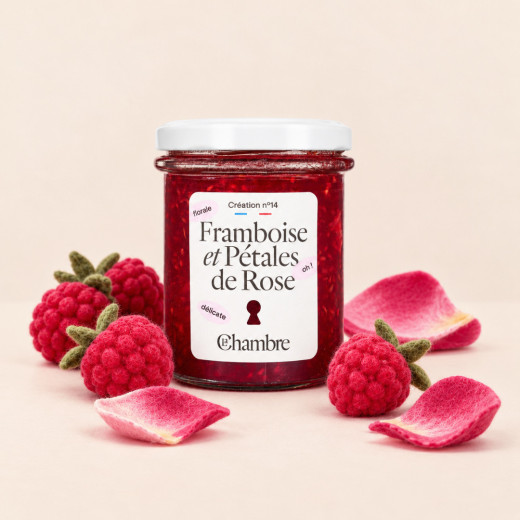 Rose Petal Raspberry with seeds | La Chambre