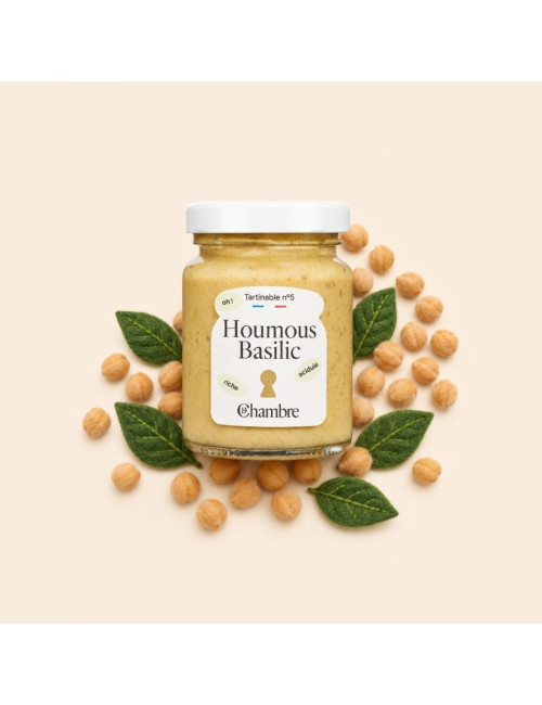 Artisanal Basil Hummus | La Chambre