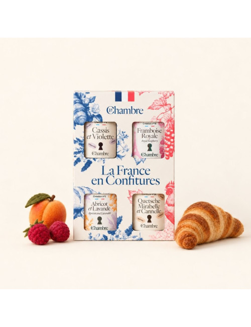 The French Jam Gift Set with 4 Gourmet Recipes | La Chambre