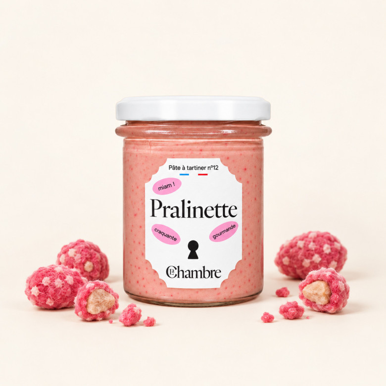 Pâte à tartiner praline rose de Lyon | La Chambre