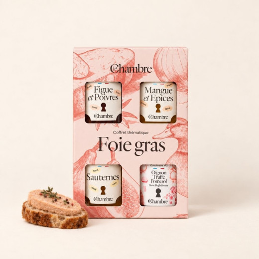 Foie Gras Gift Set – 4 Artisan Chutneys | La Chambre
