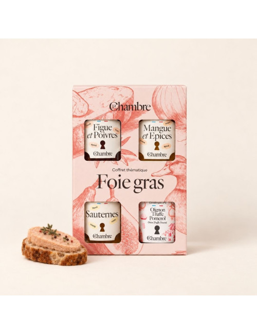 Foie Gras Gift Set – 4 Artisan Chutneys | La Chambre