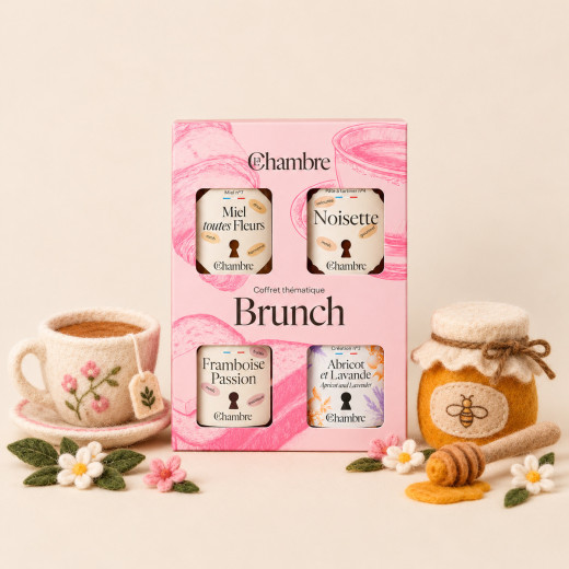Coffret Brunch : confitures et pâtes à tartiner | La Chambre