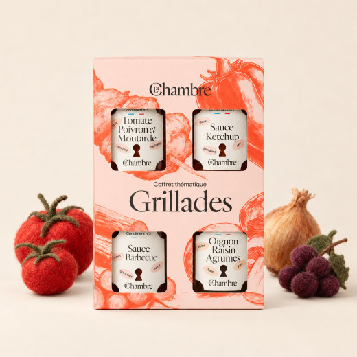 Coffret Grillades : Barbecue, Ketchup & Chutneys | La Chambre