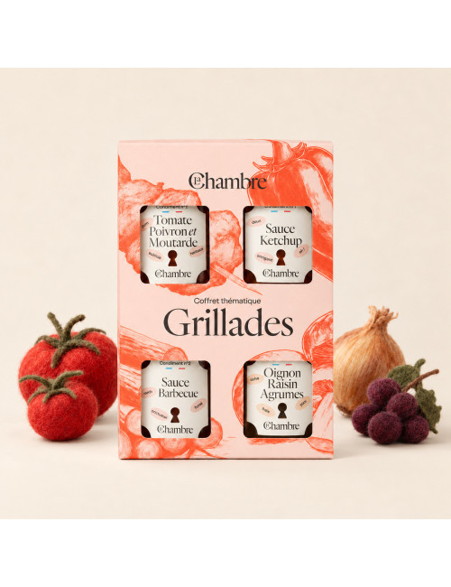 BBQ Gift Set: Barbecue Sauce, Ketchup & Chutneys | La Chambre