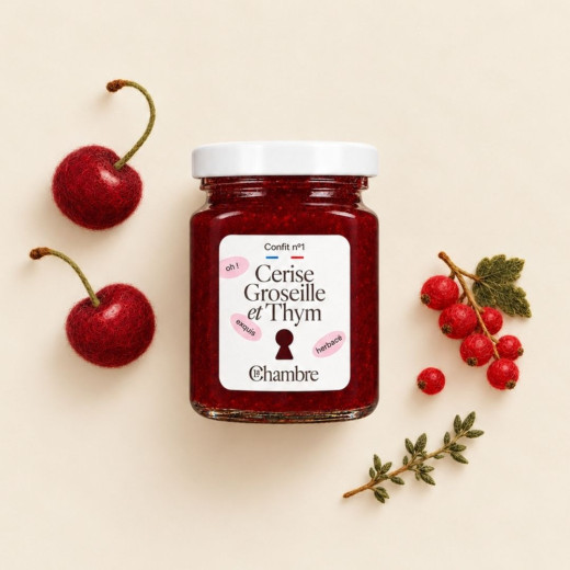 Cherry, Redcurrant & Thyme Confit, 62% Fruit | La Chambre