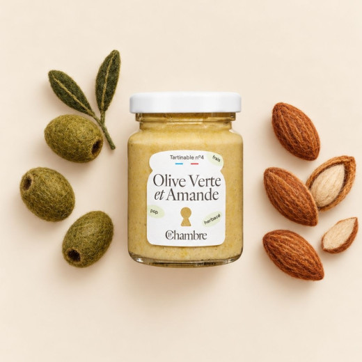Tartinable Olive Verte Amande | La Chambre