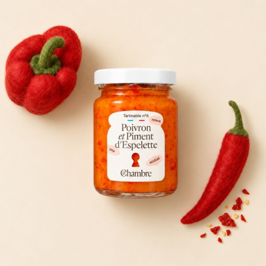 Tartinable Poivron Piment d’Espelette | La Chambre