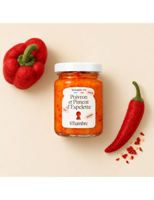 Pepper & Espelette Chili Spread: Basque Character | La Chambre