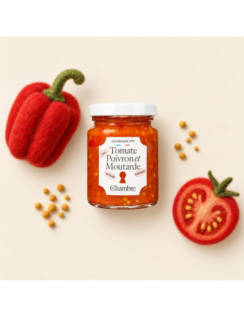 French Tomato Pepper Mustard Chutney | La Chambre