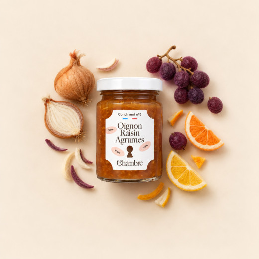 Onion, Grape & Citrus Confit | La Chambre