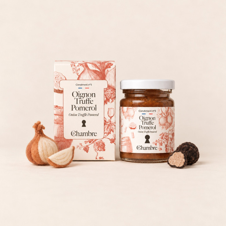 Candied Onion Truffle Pomerol made in France | La Chambre
