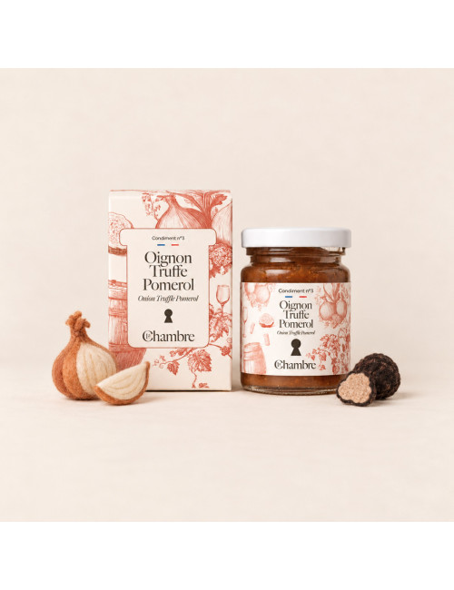 Candied Onion Truffle Pomerol made in France | La Chambre