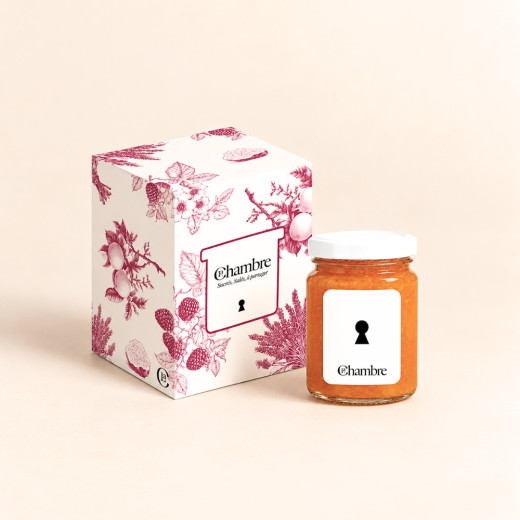 Étui cadeau gourmand : 1 pot de 100 g au choix | La Chambre