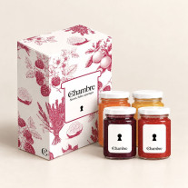 Build your own gourmet gift box 4x100g