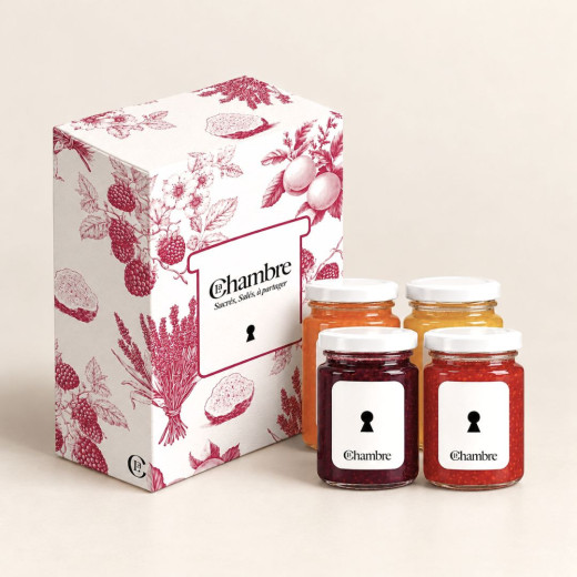Coffret gourmand à composer : 4 pots de 100 g | La Chambre