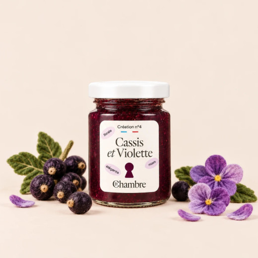 Blackcurrant Violet with pieces and 57% fruit | La Chambre