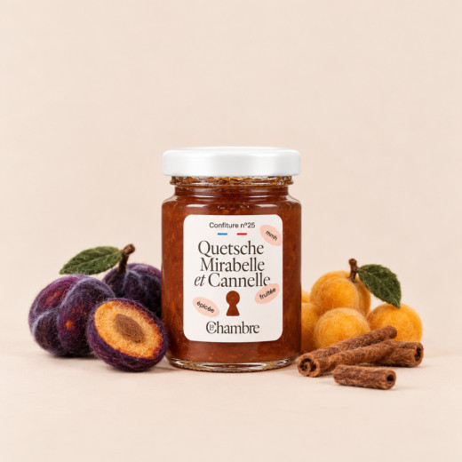 Mirabelle Quetsche Cinnamon Jam with pieces | La Chambre