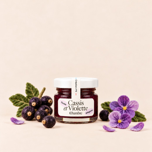 Blackcurrant Violet with pieces and 57% fruit | La Chambre