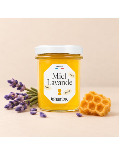 Smooth Lavender honey from France | La Chambre
