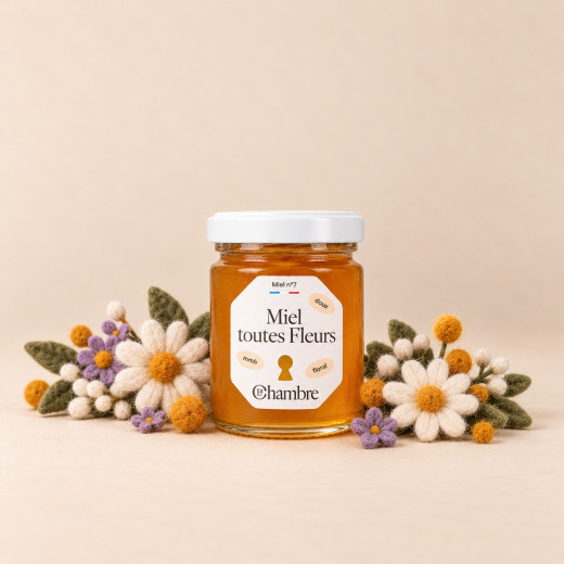 Wildflower Honey 250g from Morvan | La Chambre