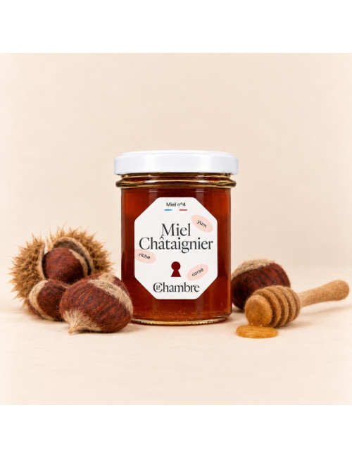 Creamed Chestnut honey, French origin | La Chambre