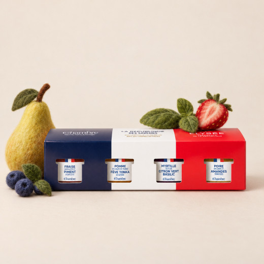 The Republic of Flavours Set 4x30g | La Chambre