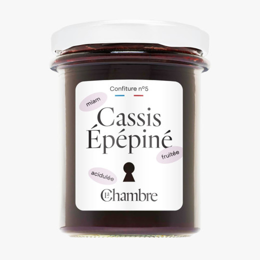 Blackcurrant seedless jam with 54% fruit