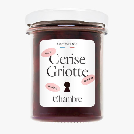Morello Cherry Jam with pieces and without stones