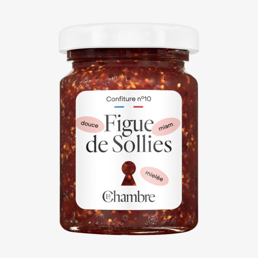 Confiture de Figue avec des morceaux, fabriquée en France