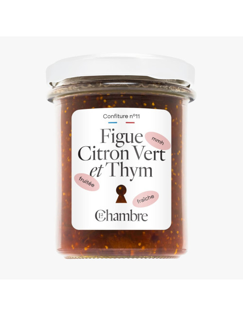 Confiture Figue Citron Vert Thym aux saveurs subtiles et raffinées