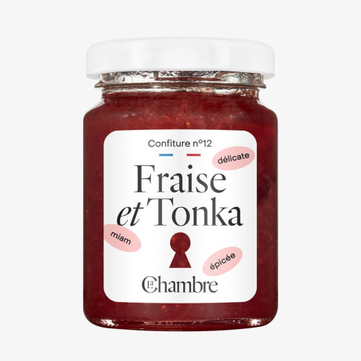 Tonka Strawberry jam with pieces and 57% fruit