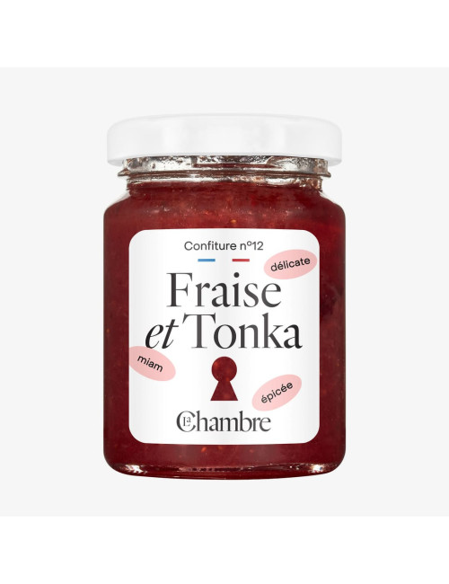 Confiture de Fraise Tonka avec morceaux et 57% de fruits