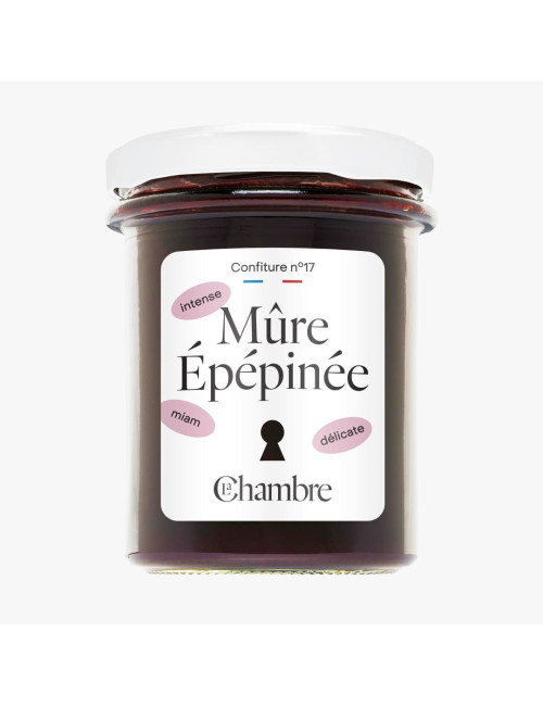 Confiture de saison Mûre Épépinée, fabrication française