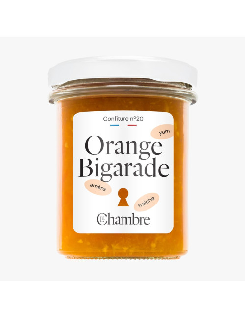 Confiture Orange Bigarade avec des zestes et 56% de fruits