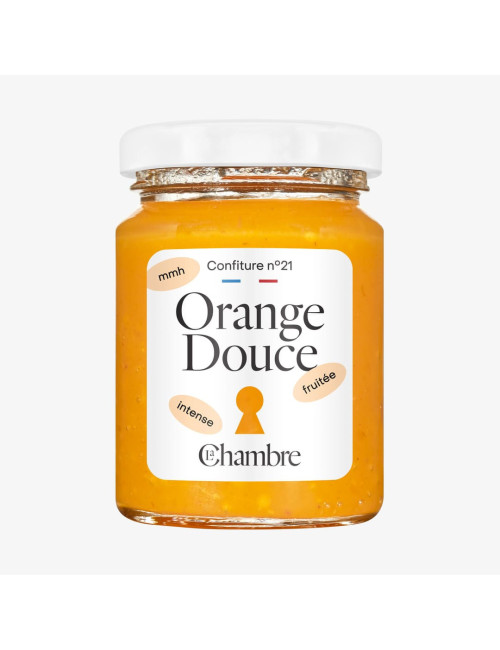 Confiture Orange Douce avec zestes et fabriquée en France